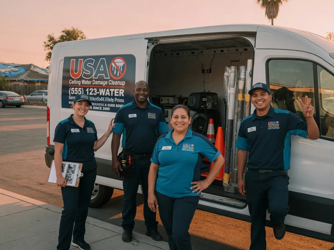 Ceiling Water Damage Restoration company in Madison, OH