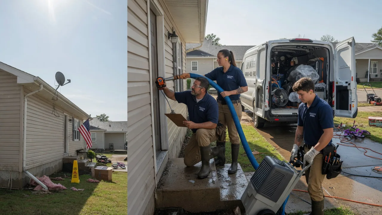 Ceiling Water Damage Restoration in Madison, OH near me